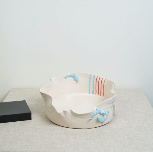 Summer'24-Ceramic Bowls - Dolphin- Shape 1