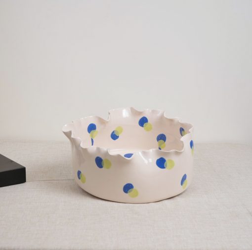 Dotted Bowls -Navy/Green