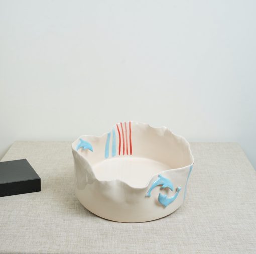 Summer'24-Ceramic Bowls - Dolphin- Shape 2