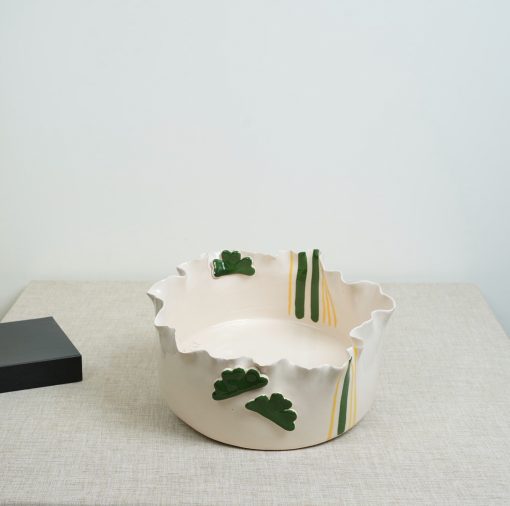 Summer'24-Ceramic Bowls - Parsley - Shape 2