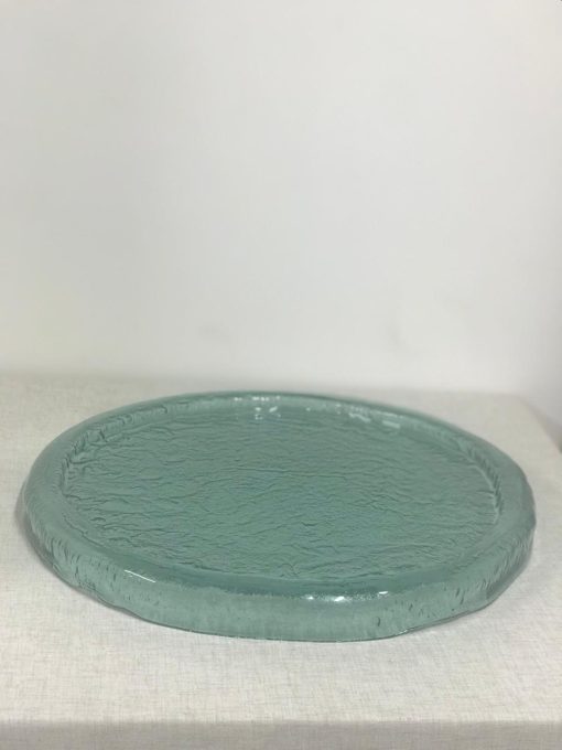 Snake Plate 55 cm - Aqua