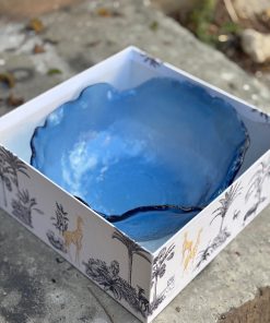 Alternative view of Blue Flower Bowl