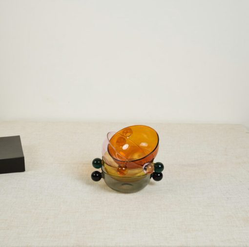 Set of 4 Colorful Bowls